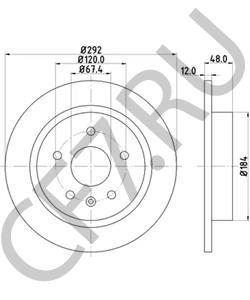 13501313 BUICK (SGM) Тормозной диск в городе Королёв