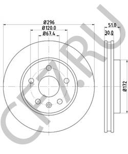 13501307 BUICK (SGM) Тормозной диск в городе Королёв