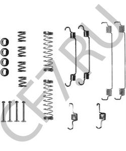 430869 CITROEN/PEUGEOT Комплектующие, тормозная колодка [ORG в городе Королёв