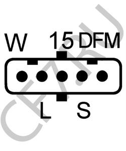 AELD074 LEYLAND-DAF Генератор в городе Королёв