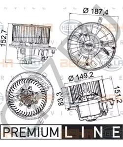 1K1820015C BENTLEY Вентилятор в городе Королёв