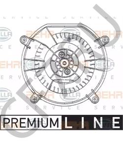 211 830 09 08 MERCEDES-BENZ (BBDC) Вентилятор салона в городе Королёв