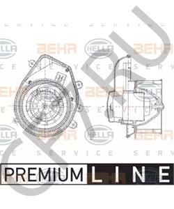 8D1 820 021 A AUDI Вентилятор салона в городе Королёв