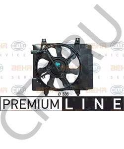 2538007000 HCC Диффузор радиатора охлаждения двигателя (мотор+вентилятор) (25380-07000) в городе Королёв