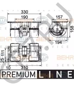 1810201311 VALMET Вентилятор салона в городе Королёв