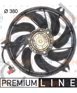 1253r7 Peugeot-Citroen Диффузор радиатора в сборе в городе Королёв