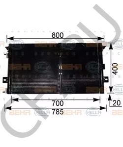 4682589 PLYMOUTH Конденсатор, кондиционер в городе Королёв