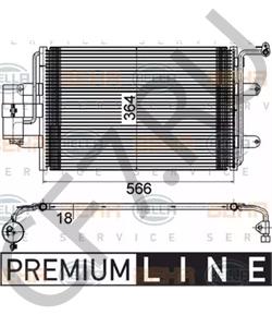 1J0 820 413 E VW (SVW) Конденсатор, кондиционер в городе Королёв