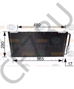 JRB100310 MG Конденсатор, кондиционер в городе Королёв