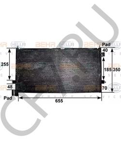 3981637 TERBERG-BENSCHOP Конденсатор, кондиционер в городе Королёв