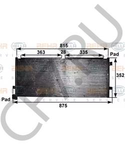 3980841 TERBERG-BENSCHOP Конденсатор, кондиционер в городе Королёв