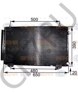 88450-13030 GEO Конденсатор, кондиционер в городе Королёв