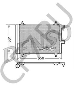 6455CP CITROËN (DF-PSA) Конденсатор, кондиционер в городе Королёв