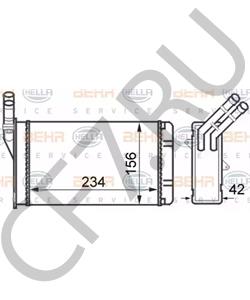 96103384 DS Теплообменник, отопление салона в городе Королёв
