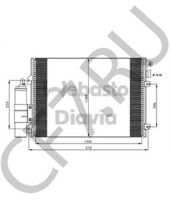 8200090213 DACIA Конденсатор, кондиционер в городе Королёв