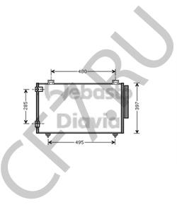 88460-02110 GEO Конденсатор, кондиционер в городе Королёв