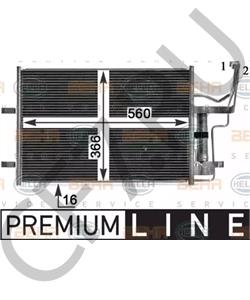 BPYK6148ZA MAZDA Конденсатор, кондиционер в городе Королёв