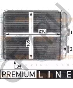 9117116 OM Теплообменник, отопление салона в городе Королёв