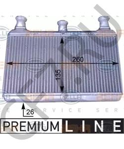 64 11 6 933 922 BMW (BRILLIANCE) Теплообменник, отопление салона в городе Королёв
