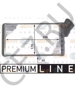 6448 A7 DS Теплообменник, отопление салона в городе Королёв