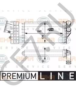 6448 N5 DS Теплообменник, отопление салона в городе Королёв
