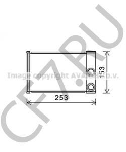 13263329 BUICK (SGM) Теплообменник, отопление салона в городе Королёв