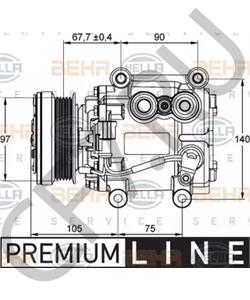 C2S47472 LINCOLN Компрессор, кондиционер в городе Королёв
