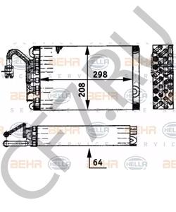 4638300058 PUCH Испаритель, кондиционер в городе Королёв