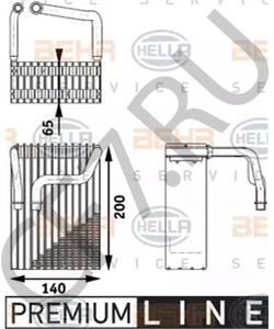 6 907 744 ALPINA Испаритель, кондиционер в городе Королёв
