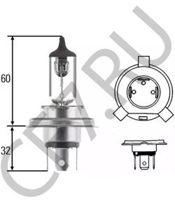489 4894 STEINBOCK Лампа накаливания, фара дальнего света в городе Королёв