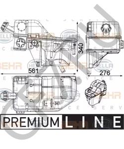 A0005003049 CREATEK Бачок расширительный MERCEDES-BENZ (CK6555) в городе Королёв