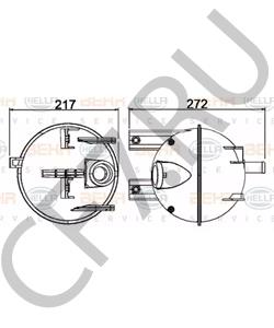 95VB 8A080-CF FORD USA Компенсационный бак, охлаждающая жидкость в городе Королёв