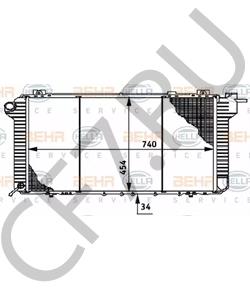 21400G9800 AWD Радиатор, охлаждение двигателя в городе Королёв