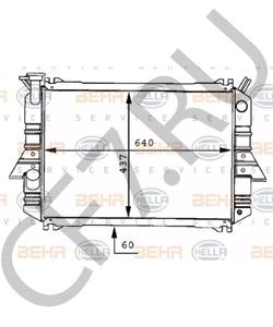 21400G9604 AWD Радиатор, охлаждение двигателя в городе Королёв