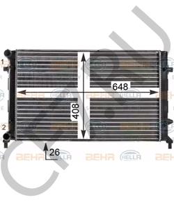 1K0121251CD TERMAL Автозапчасть/Радиатор охлаждения в городе Королёв