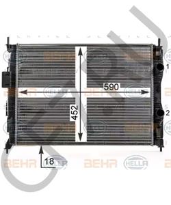 21400JD000 AWD Радиатор, охлаждение двигателя в городе Королёв