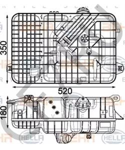 9605014303 DAIMLER Компенсационный бак, охлаждающая жидкость в городе Королёв