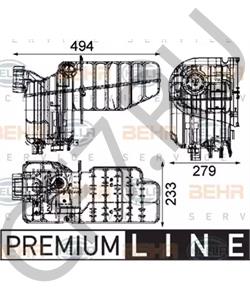1511775 CONVITEX Бачок расширительный SCANIA-4 в городе Королёв
