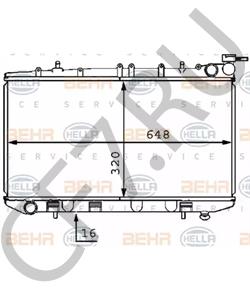 2141057Y00 AWD Радиатор, охлаждение двигателя в городе Королёв