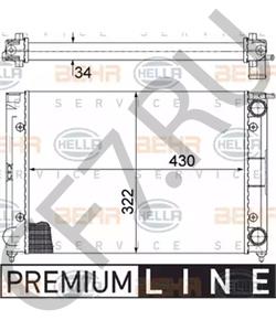 191.121.253 D TATA Радиатор, охлаждение двигателя в городе Королёв