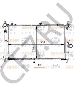 90 353 025 LDV Радиатор, охлаждение двигателя в городе Королёв