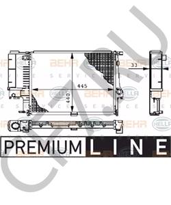 17111728907 TERMAL Автозапчасть/Радиатор охлаждения в городе Королёв