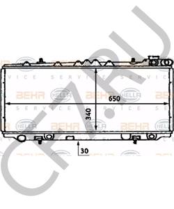 2141072J20 AWD Радиатор, охлаждение двигателя в городе Королёв