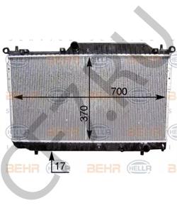 9010530 CHEVROLET (SGM) Радиатор, охлаждение двигателя в городе Королёв