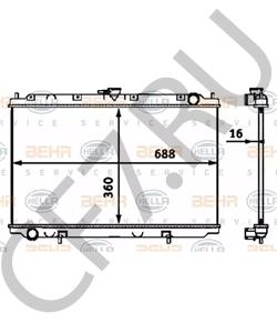 214102F000 AWD Радиатор, охлаждение двигателя в городе Королёв