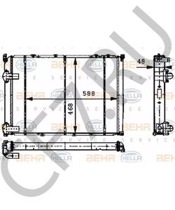 7701352201 RELY Радиатор, охлаждение двигателя в городе Королёв