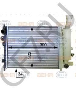 96011831 DS Радиатор, охлаждение двигателя в городе Королёв