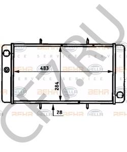 ADU9170 ROVER/TRIUMPH/AUSTIN Радиатор, охлаждение двигателя в городе Королёв