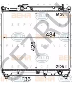 17700-56B00 GEO Радиатор, охлаждение двигателя в городе Королёв
