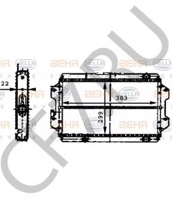 1770080000 SANTANA Радиатор, охлаждение двигателя в городе Королёв